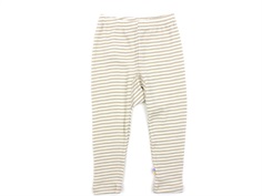 Joha grey stripe leggings merino wool/silk